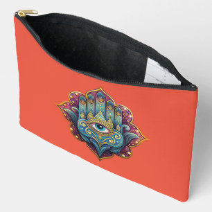 Celestial Hamsa  Accessory Pouch