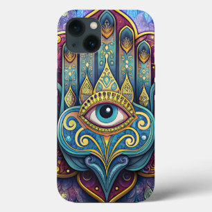 Celestial Hamsa  iPhone 13 Case