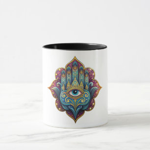 Celestial Hamsa  Mug