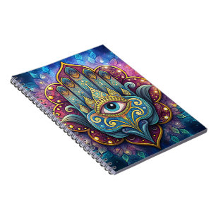 Celestial Hamsa  Notebook