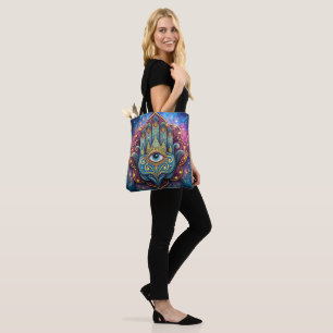Celestial Hamsa  Tote Bag