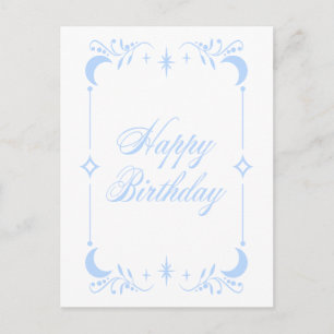 Celestial Happy Birthday Postcard