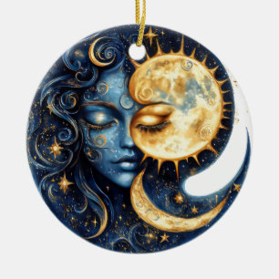 Celestial Harmony Ceramic Tree Decoration