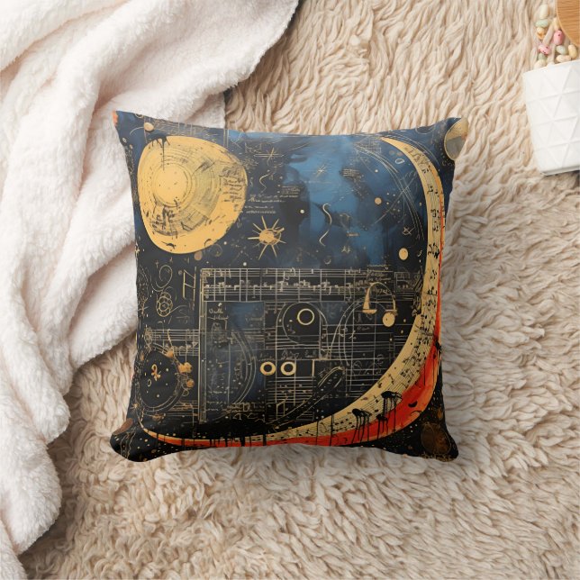 Celestial Harmony Crescendo Cushion (Blanket)