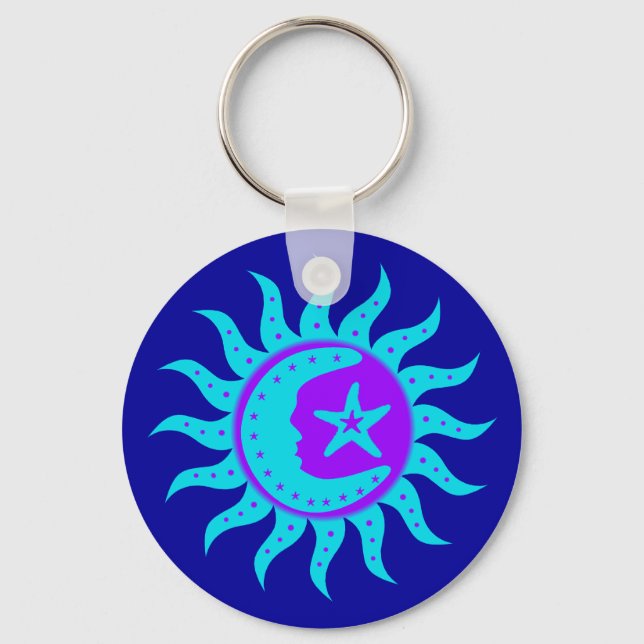 Celestial Harmony Keychain (Front)