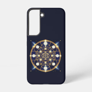 Celestial Harmony – The Light Within the Grid Samsung Galaxy Case