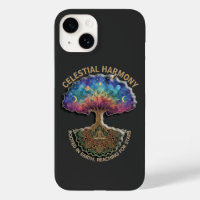 Celestial Harmony Tree | Cosmic Meditation Mandala