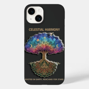 Celestial Harmony Tree Cosmic Meditation Mandala Case-Mate iPhone 14 Case