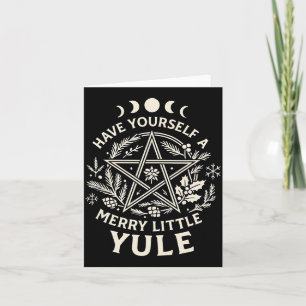 Celestial Have Yourself A Merry Little Solstice Yu Card