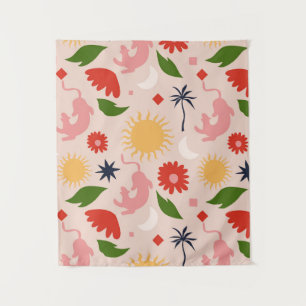 Celestial Jungle Tapestry
