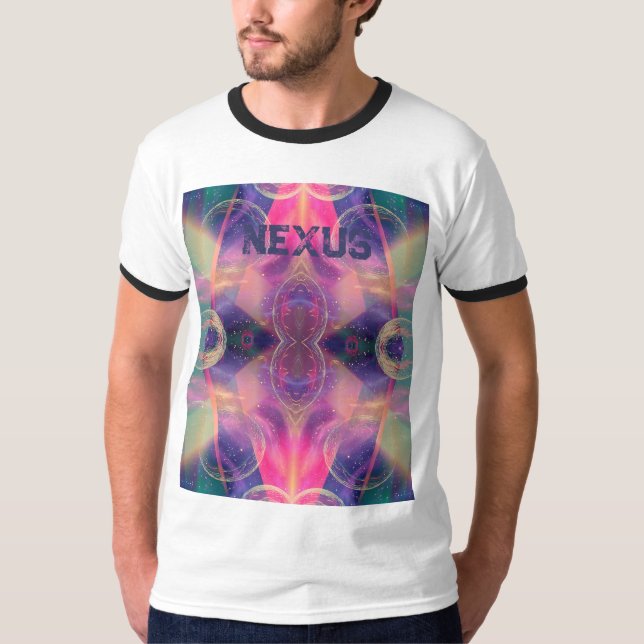 Celestial Kaleidoscopic Dreams T-Shirt (Front)