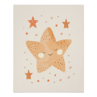 Celestial Kids Nursery Wall Art, Kids Posters