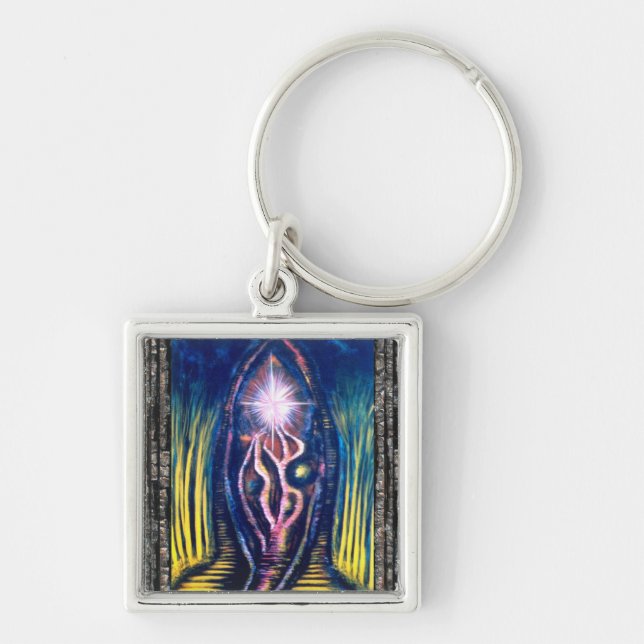 Celestial Light Key Ring (Front)