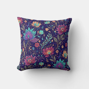Celestial Lotus Bloom Cushion