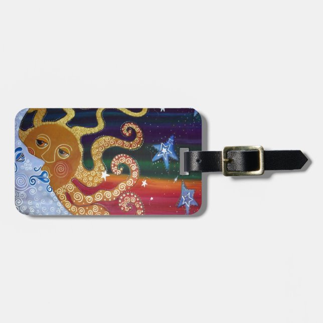 Celestial Luggage Tag (Front Horizontal)