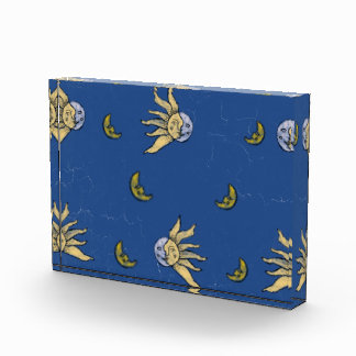 Celestial Magic Blue Whimsigoth Sky Photo Block