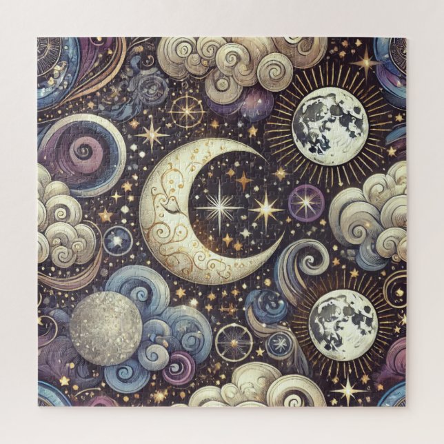 Celestial Magic Puzzle (Vertical)