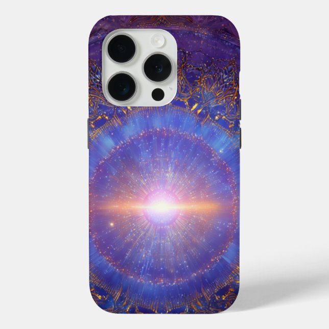 Celestial Mandala Art – Solar Gate Case-Mate iPhone Case (Back)