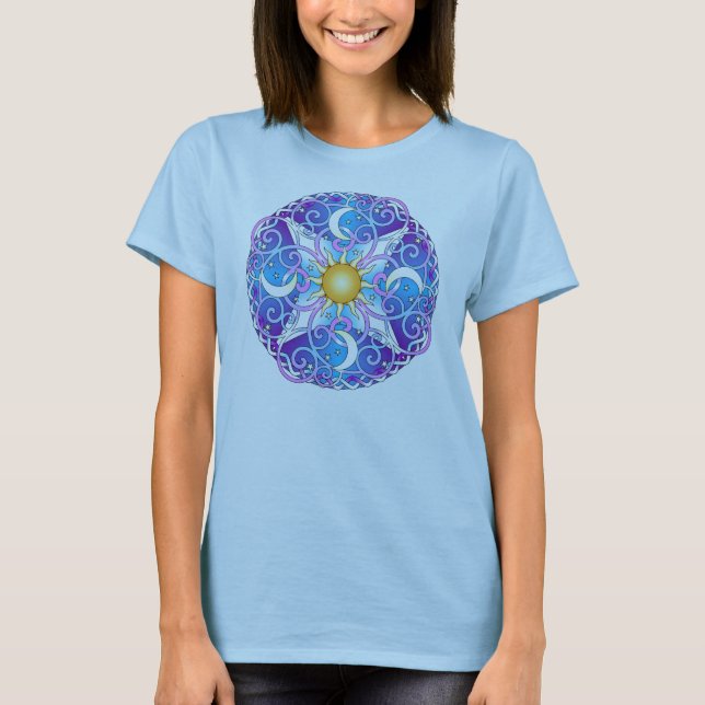 Celestial Mandala T-Shirt (Front)