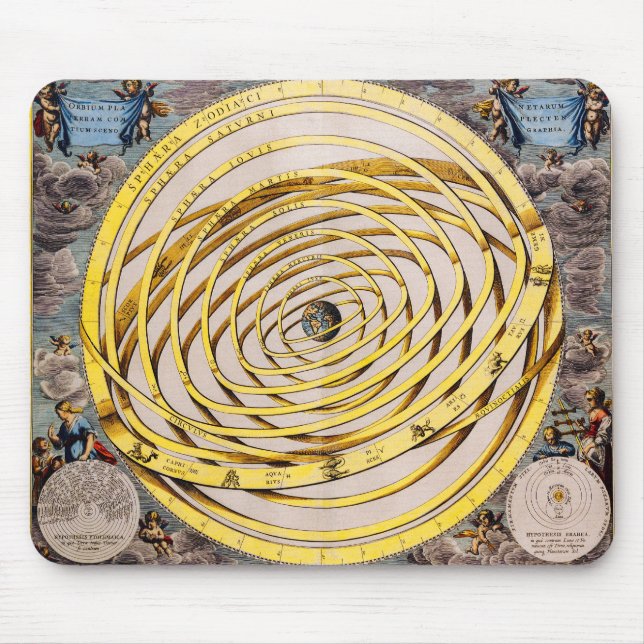 Celestial Map Andres Celarius Mousepad (Front)