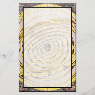 Celestial Map Andres Celarius Stationery