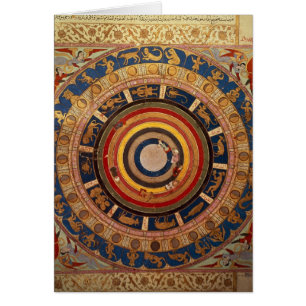 Celestial map, from 'Zubdet ut Teverih' by