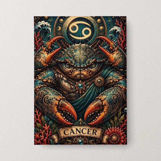  Celestial Masculine Zodiac Cancer design (Front)