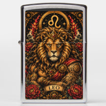 Celestial Masculine Zodiac Leo design