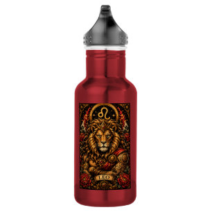 Celestial Masculine Zodiac Leo design 532 Ml Water Bottle