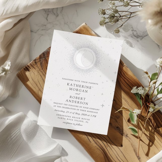 Celestial Midnight Stars Moon Wedding (Creator Uploaded)