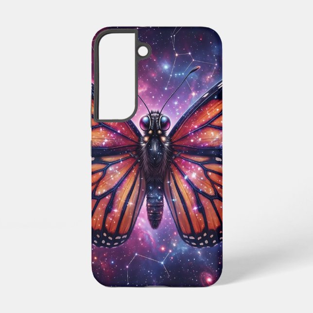 Celestial Monarch Butterfly Phone Case (Back)