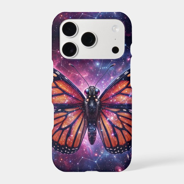 Celestial Monarch Butterfly Phone Case (Back)