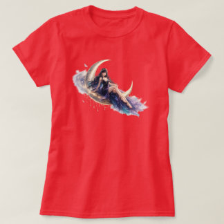 Celestial Moon Goddess Women's T-Shirt | Fantasy A