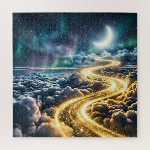 Celestial Moon Path Jigsaw Puzzle