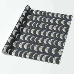 Celestial Moon Phase (2) Wrapping Paper