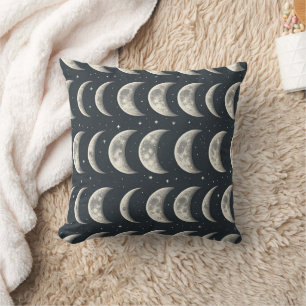 Celestial Moon Phase (3) Cushion