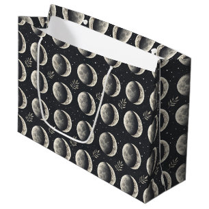 Celestial Moon Phase (6) Large Gift Bag