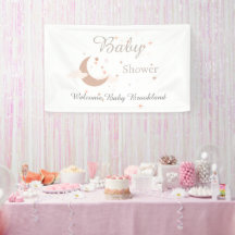Celestial Moon & Stars Gender Neutral Welcome Baby