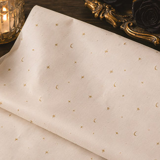 Celestial Moon Stars Light Winter Solstice Tissue Paper