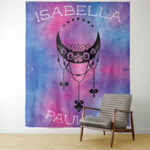 Celestial Moon Tapestry