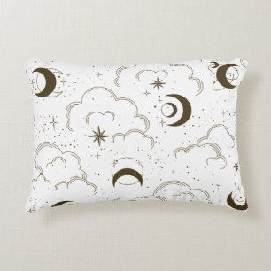 Celestial Moon Theme  Decorative Cushion