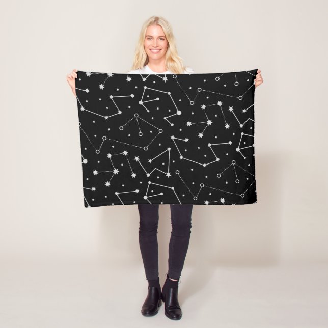 Celestial Moon Theme  Fleece Blanket (In Situ)