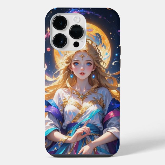 Celestial Moonlit  iPhone Case (Back)