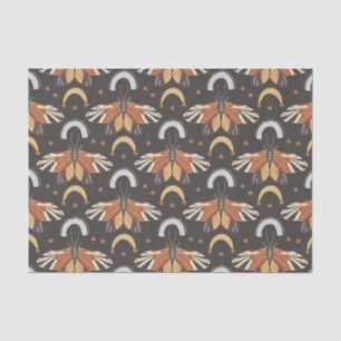 Celestial Moth Butterfly Pattern Tissue Paper