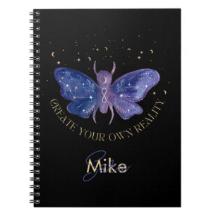 Celestial Moth Personalised  Notebook
