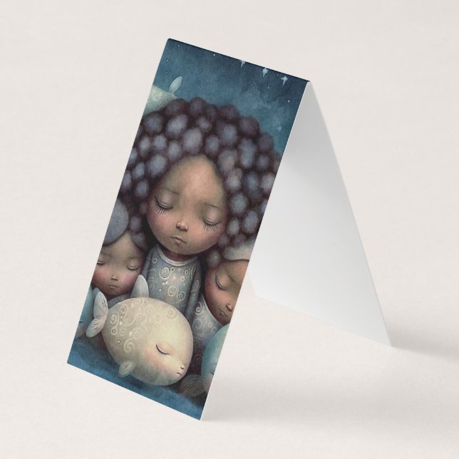 Celestial Mystic Art Business Card (Front)