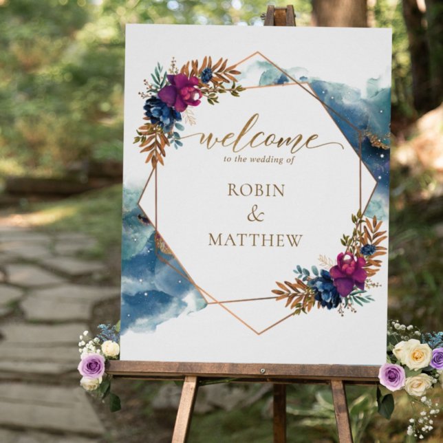 Celestial Mystic Garden, Wedding Welcome Sign (Creator Uploaded)