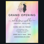 Celestial Mystic Moon Goddess Rainbow Business Flyer<br><div class="desc">Celestial Mystic Moon Goddess Rainbow Business Flyer.</div>