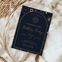 Celestial Mystical Elements Starsign 21st birthday