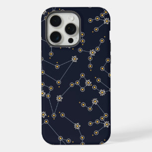 Celestial Mystical Seamless Pattern iPhone 15 Pro Max Case